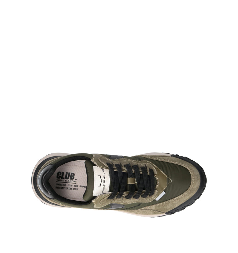 VOILE BLANCHE Sneaker uomo militare