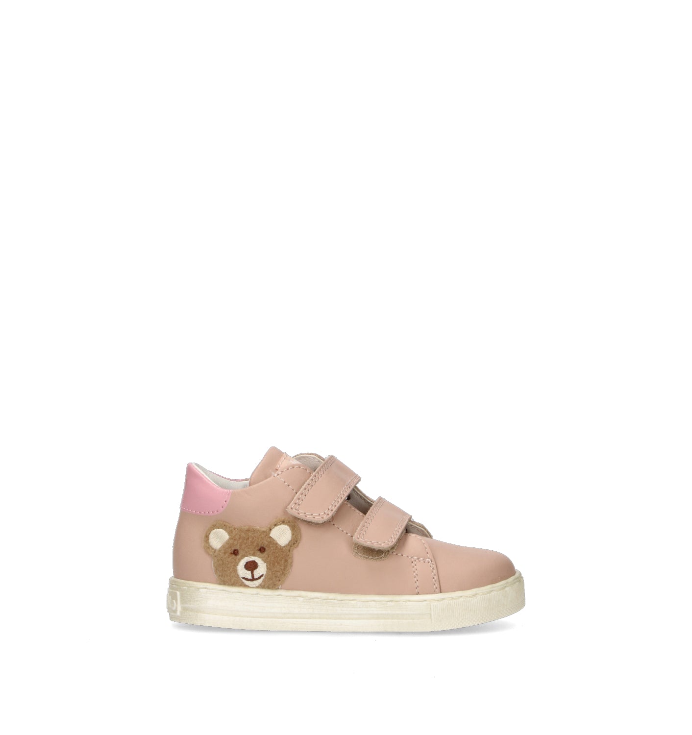 FALCOTTO Sneaker bimba cipria in pelle