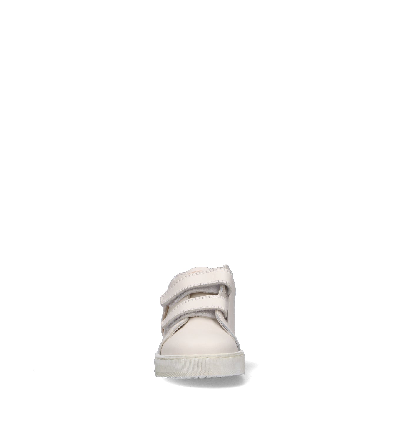 FALCOTTO Sneaker bimba bianca/rosa in pelle