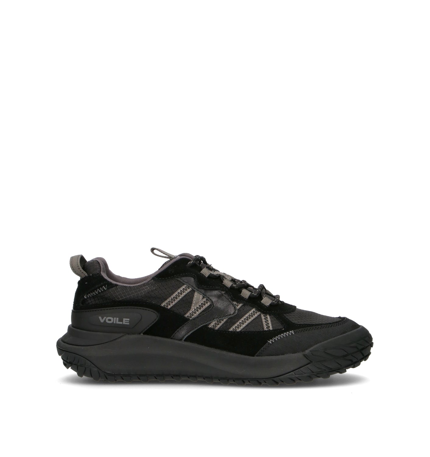 VOILE BLANCHE Sneaker uomo nera