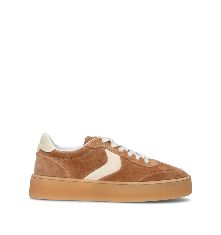 VOILE BLANCHE Sneaker donna marrone in suede