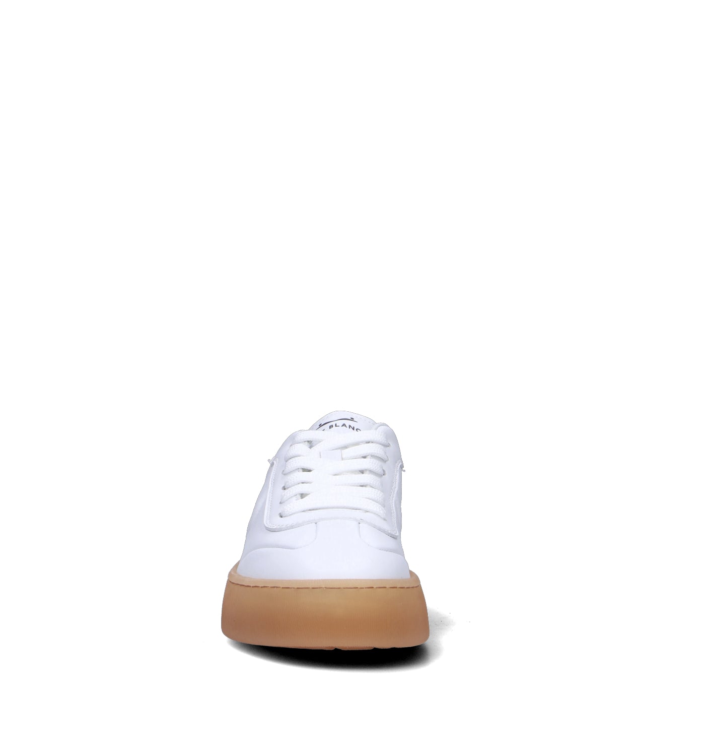 VOILE BLANCHE Sneaker donna bianca in pelle