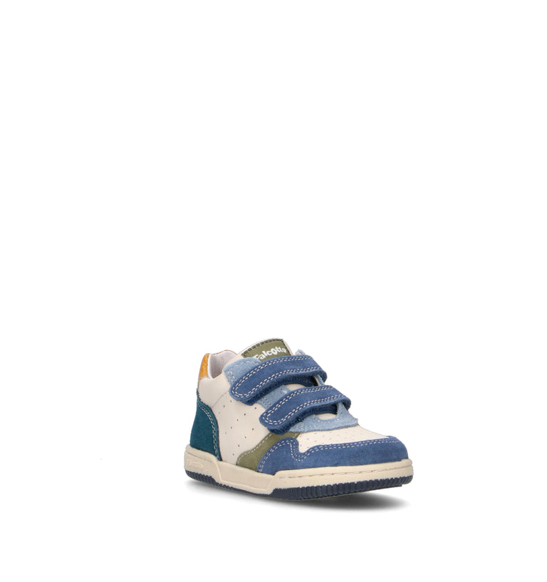 FALCOTTO Sneaker bimbo multicolor in pelle
