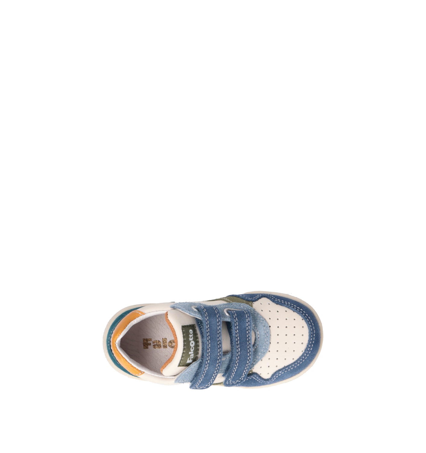 FALCOTTO Sneaker bimbo multicolor in pelle