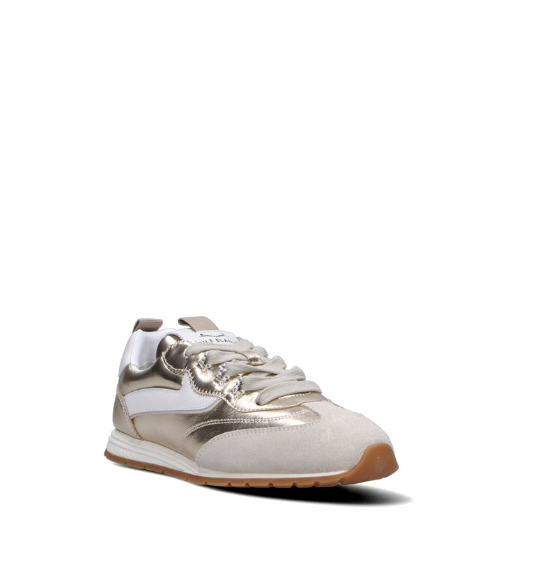 VOILE BLANCHE Sneaker donna platino