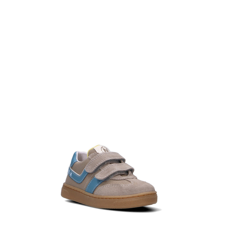 NATURINO Scarpa bimbo taupe/azzurra