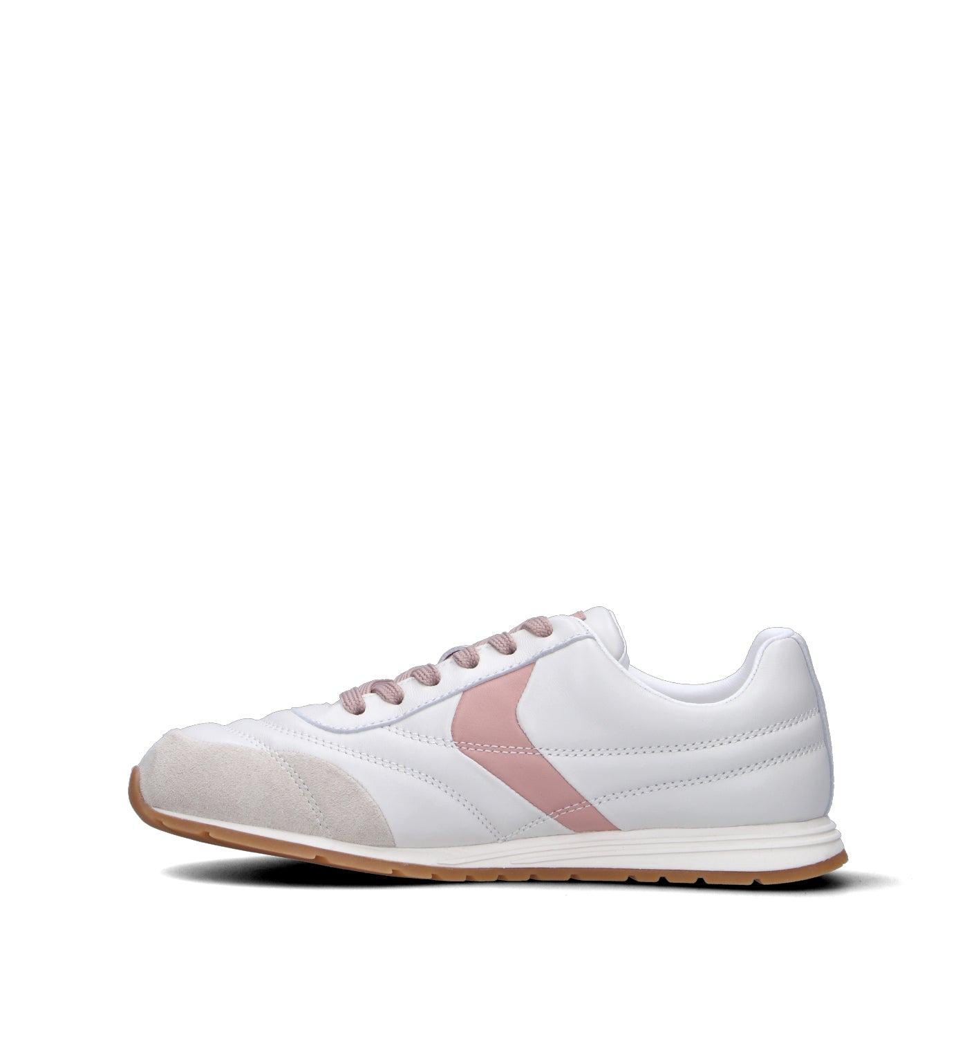 VOILE BLANCHE Sneaker donna bianca/rosa