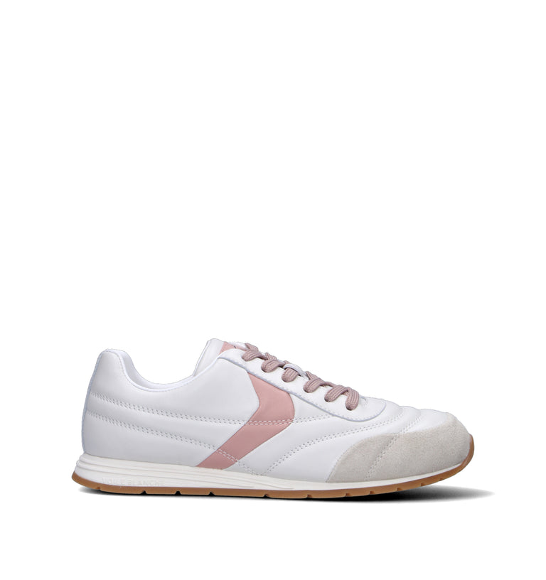 VOILE BLANCHE Sneaker donna bianca/rosa