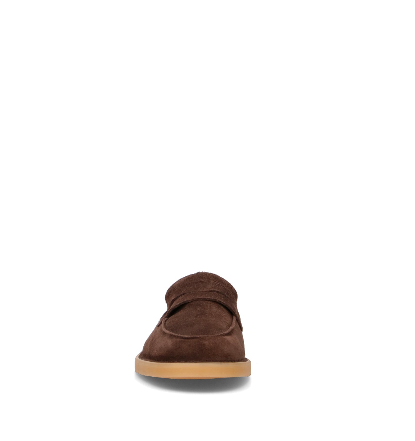 VOILE BLANCHE Mocassino uomo marrone in suede