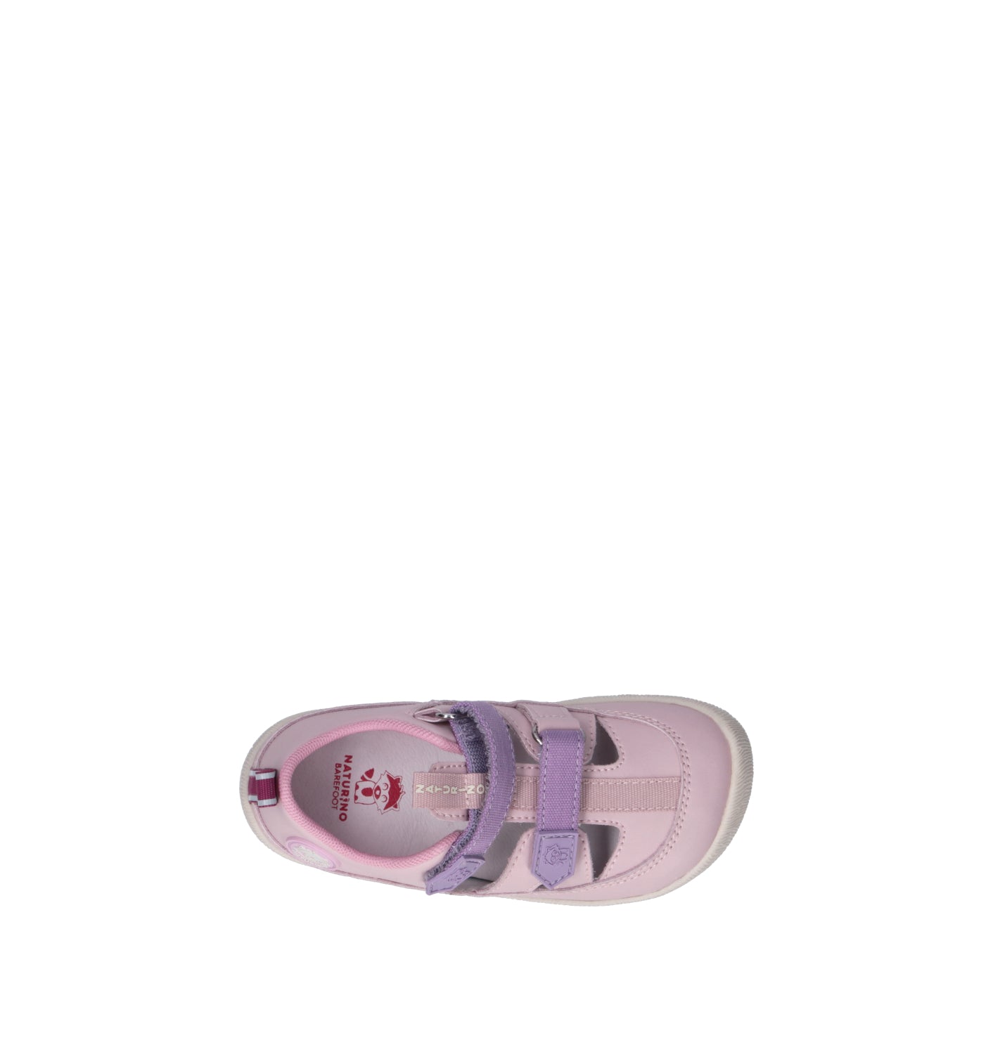 NATURINO Sandalo bimba rosa