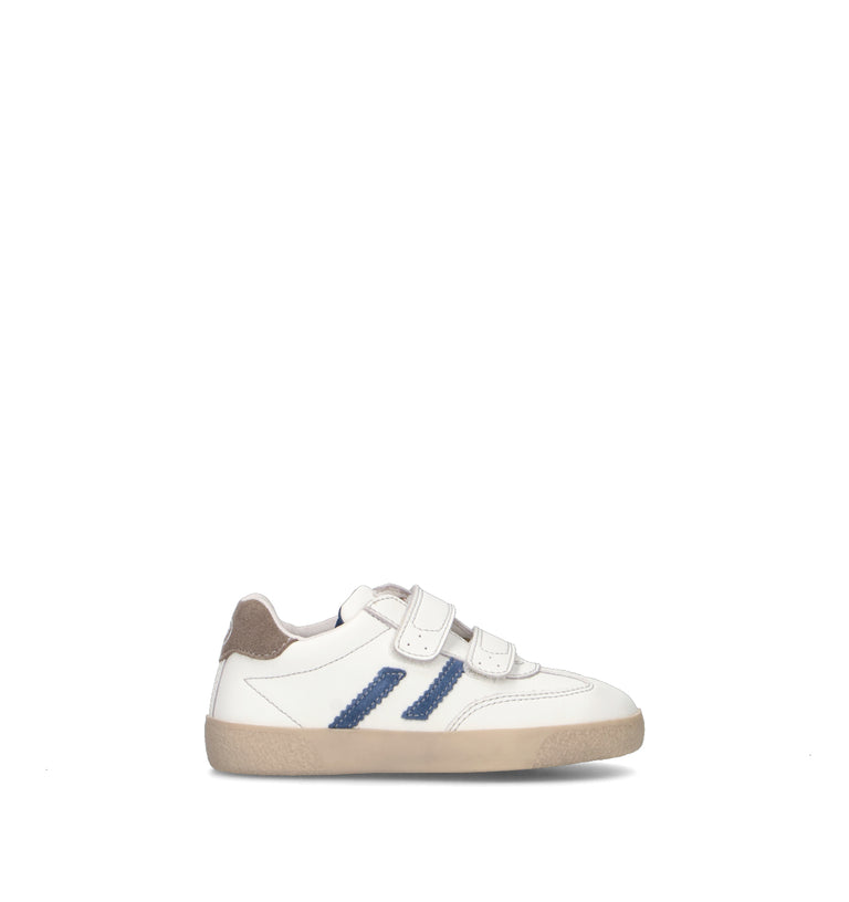 FALCOTTO Sneaker bimbo bianca in pelle