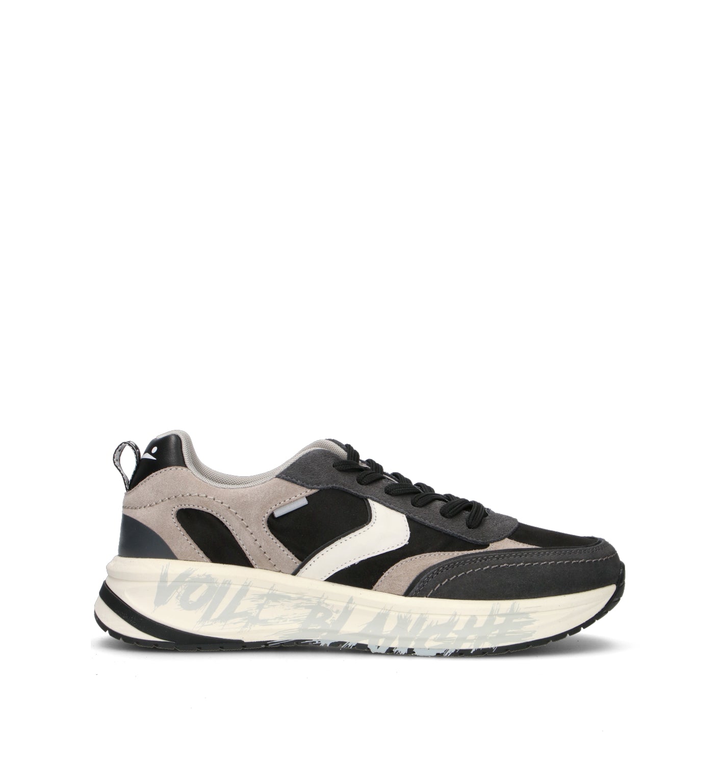 VOILE BLANCHE Sneaker uomo nera