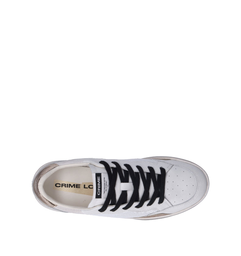CRIME Sneaker donna bianca