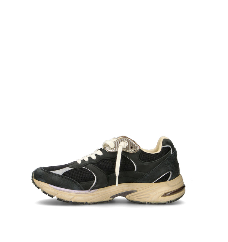 CRIME Sneaker donna nera