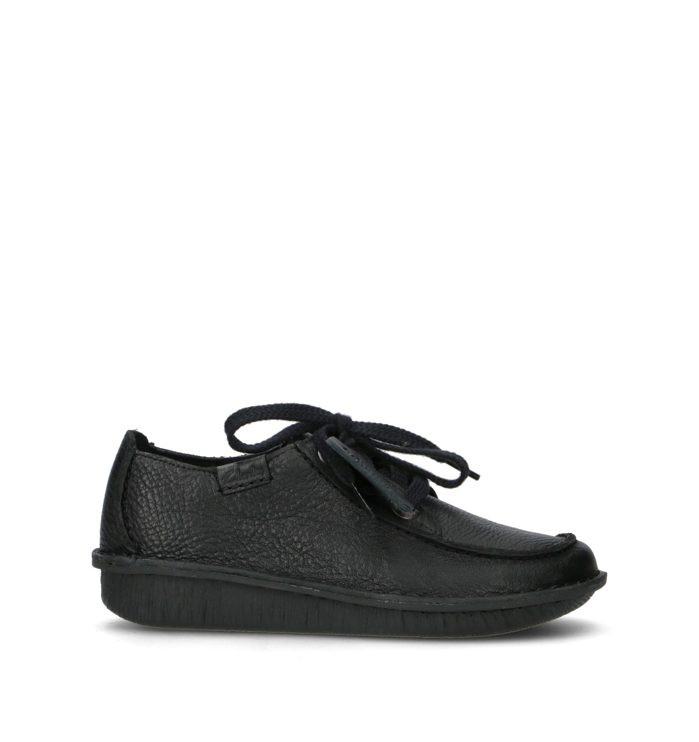 CLARKS CORE FUNNY DREAM Stringata donna nera in pelle