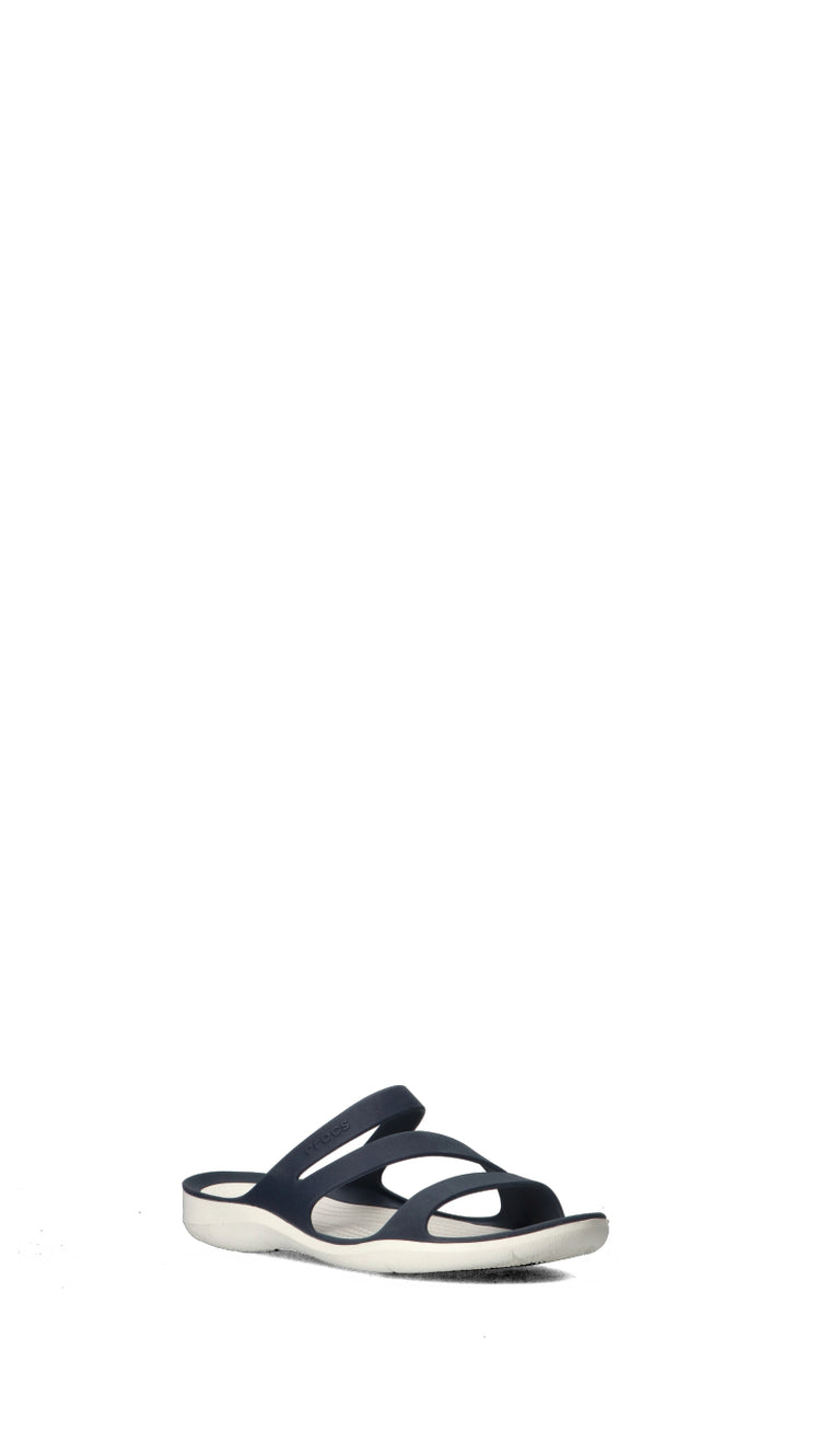 CROCS Ciabatta donna blu/bianca