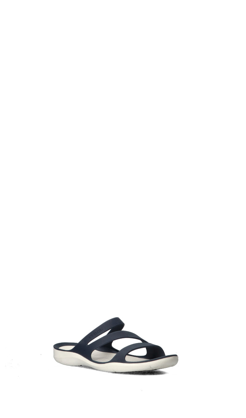 CROCS Ciabatta donna blu/bianca