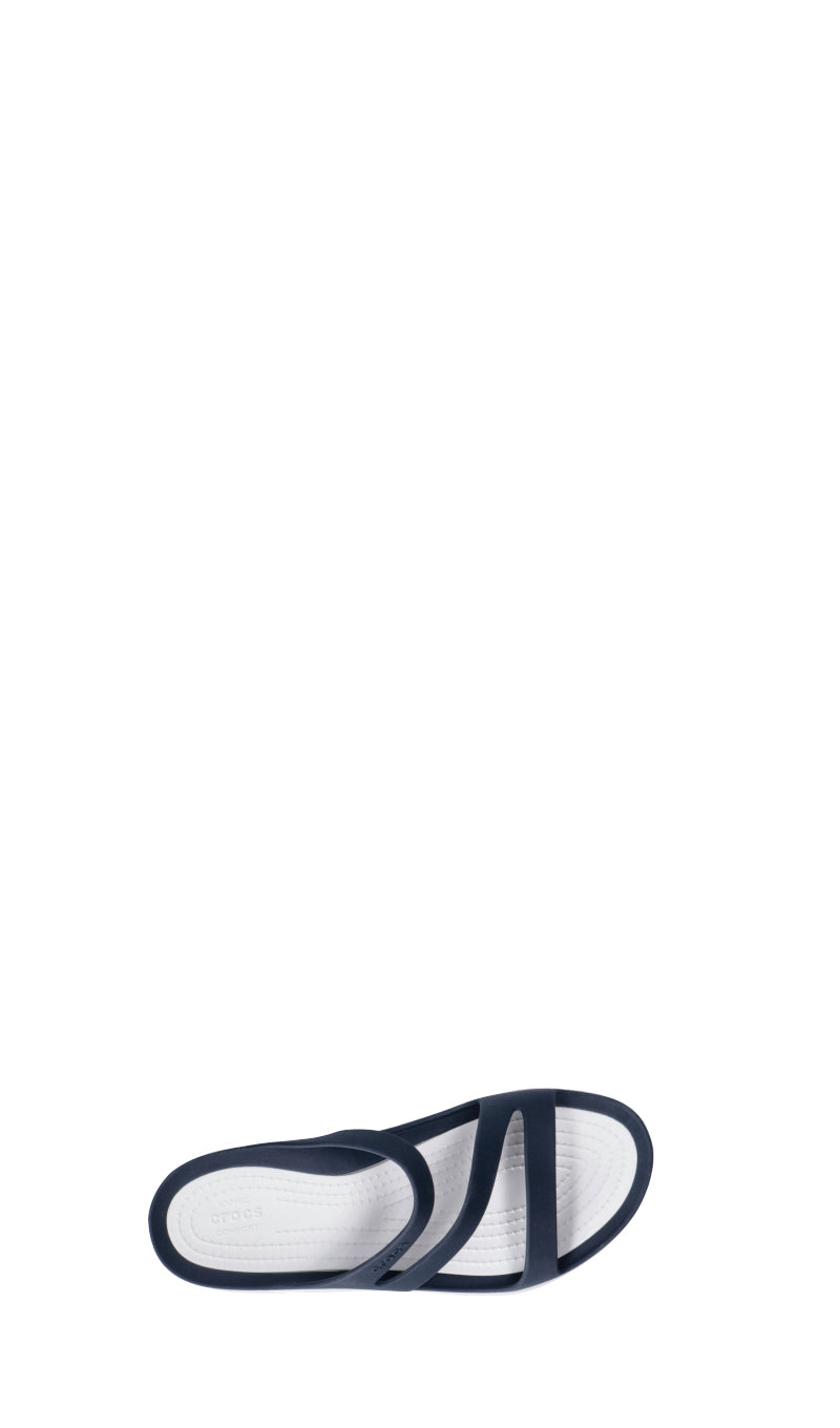 CROCS Ciabatta donna blu/bianca