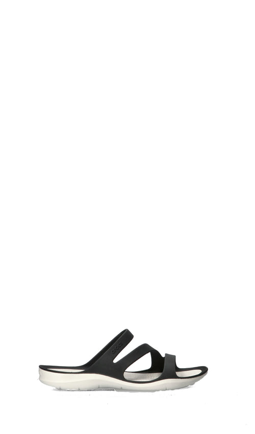 CROCS Ciabatta donna nera/bianca
