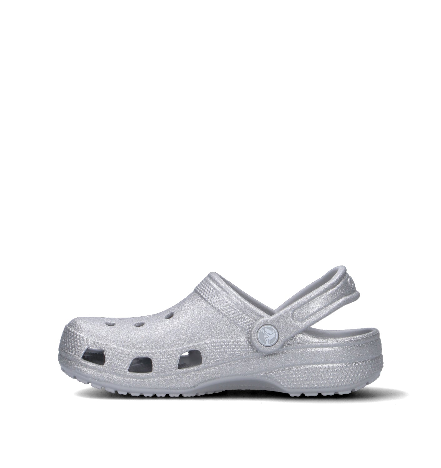 CROCS Zoccolo donna argento