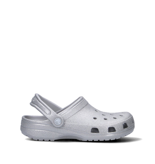 CROCS Zoccolo donna argento