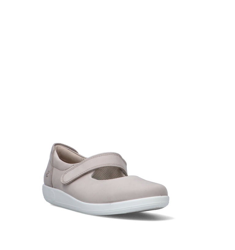 ECCO Ballerina donna grigia in nabuk