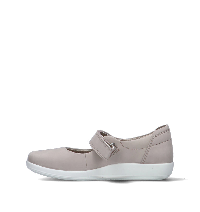 ECCO Ballerina donna grigia in nabuk