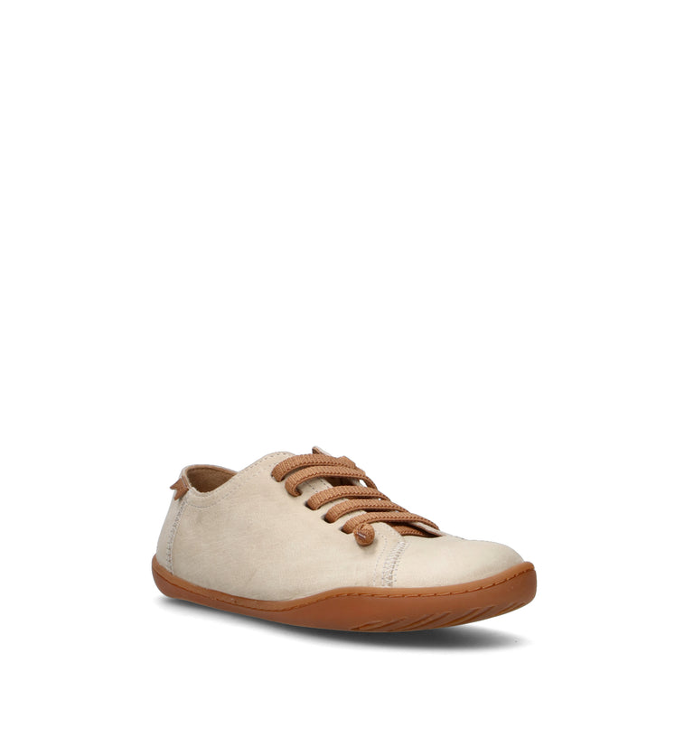 CAMPER Sneaker donna beige in pelle