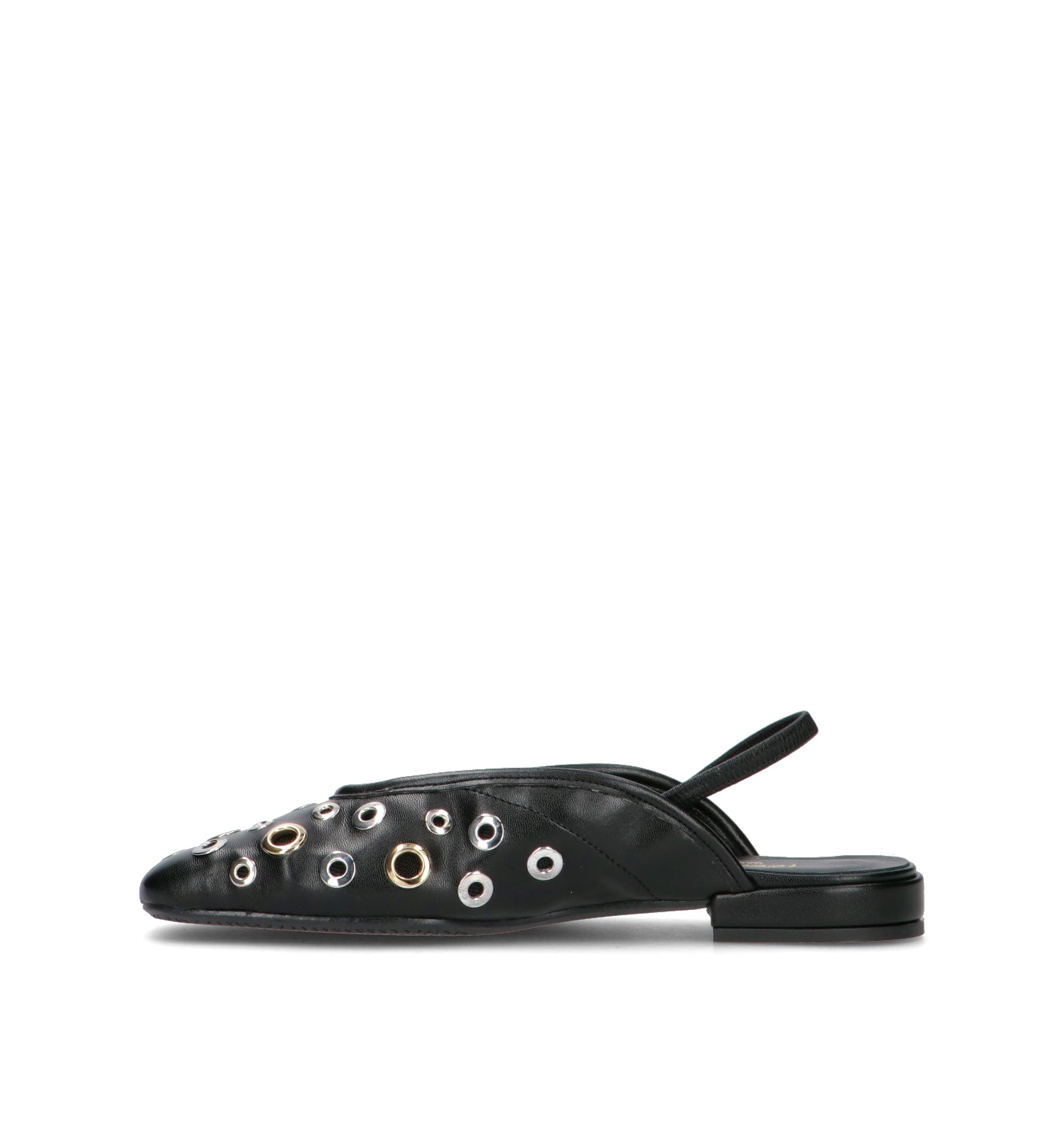 REBECCA VAN DIK Slingback donna nera