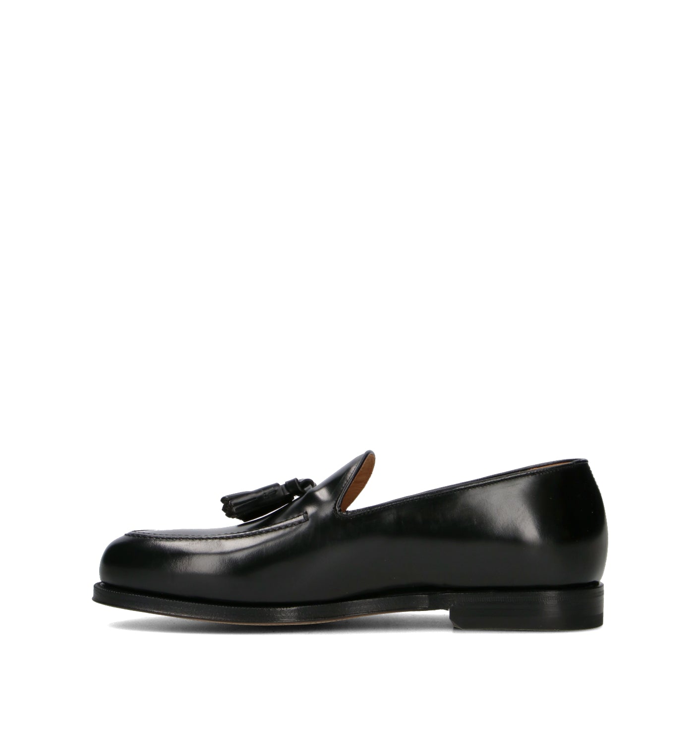 GREEN GEORGE Mocassino uomo nero in pelle