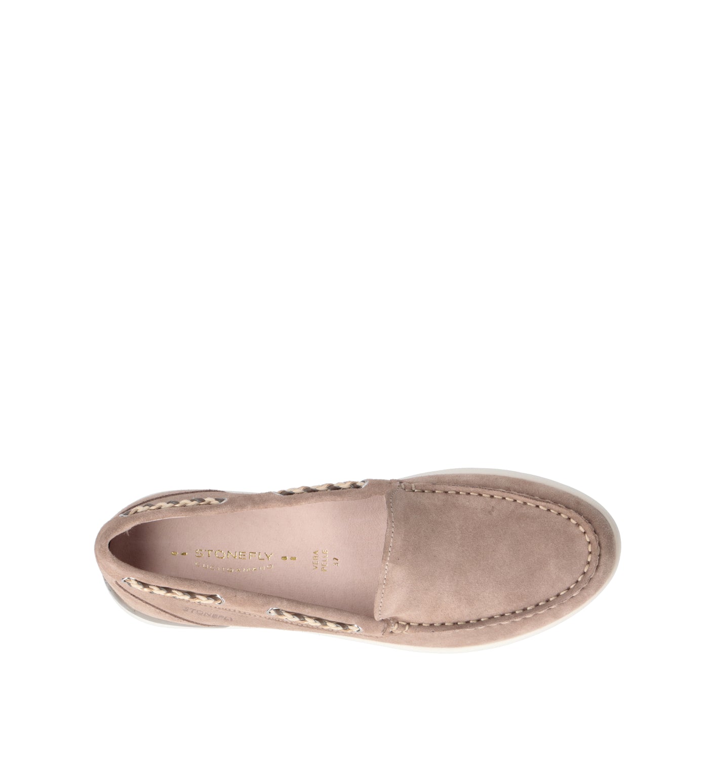 STONEFLY Mocassino donna taupe in suede