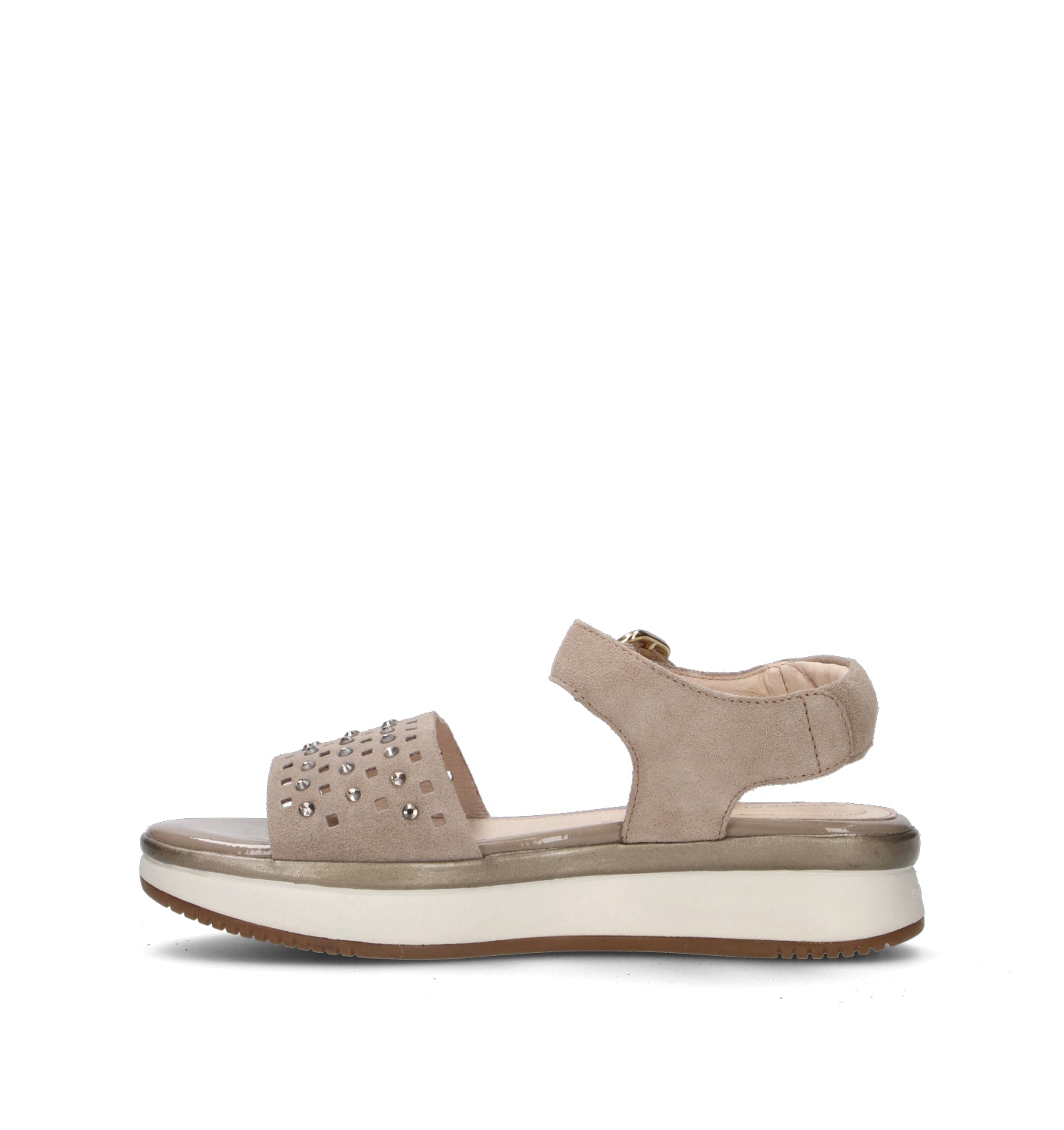 STONEFLY Sandalo donna taupe in suede
