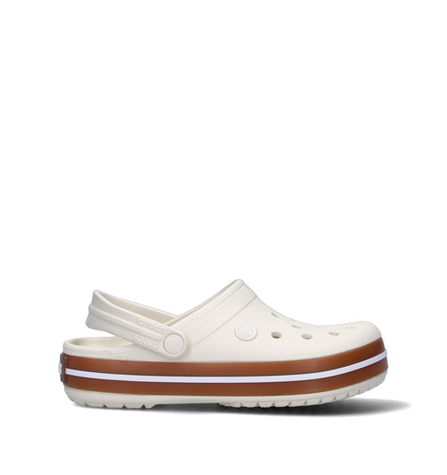 CROCS Zoccolo donna panna/marrone