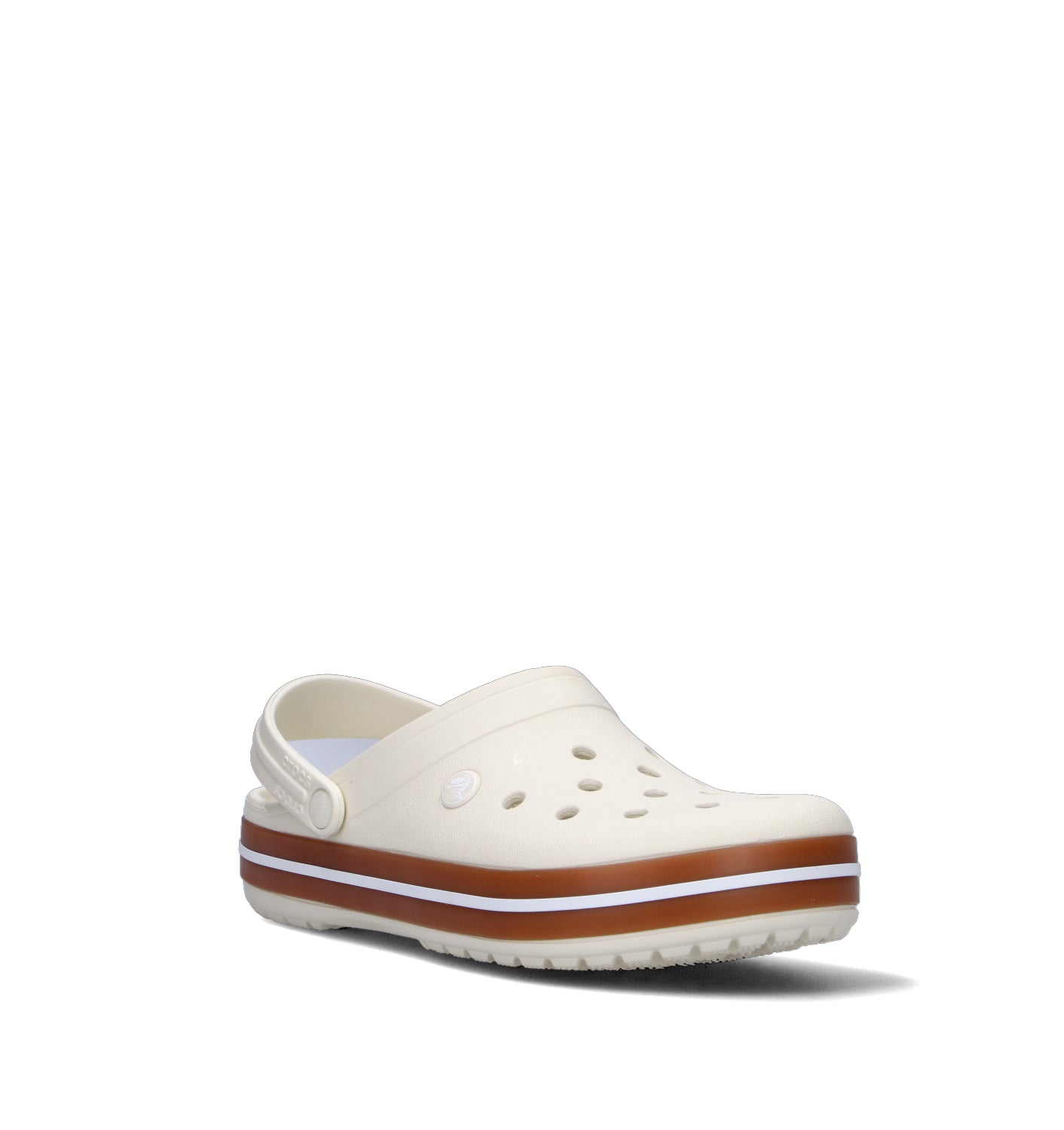 CROCS Zoccolo uomo panna/marrone