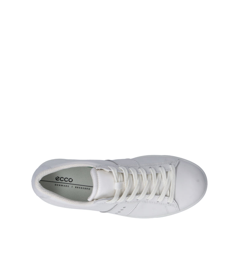 ECCO Sneaker donna bianca in pelle