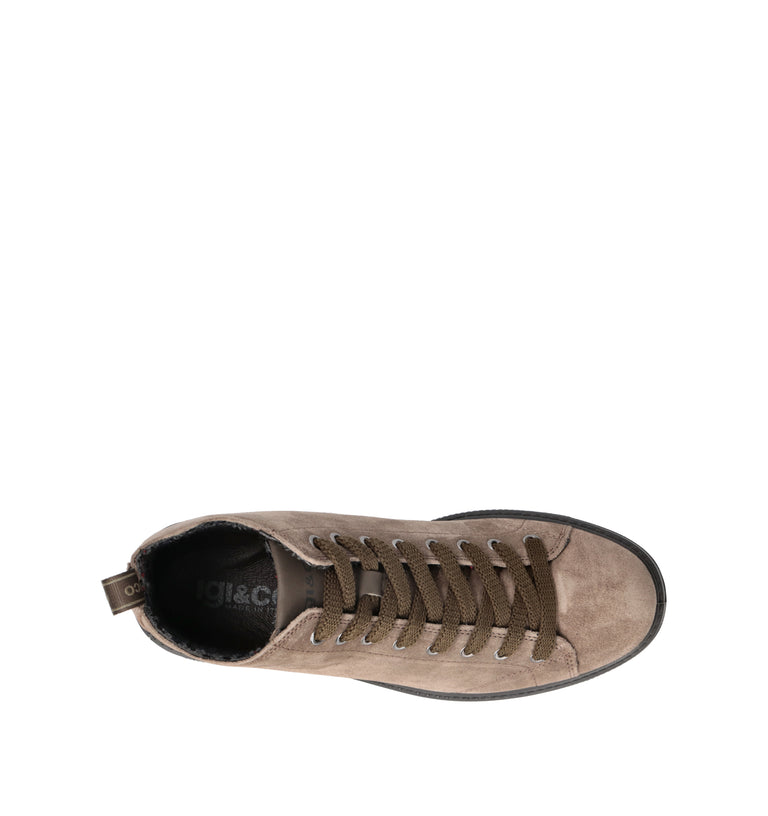 IGI&CO Polacco uomo verde in suede