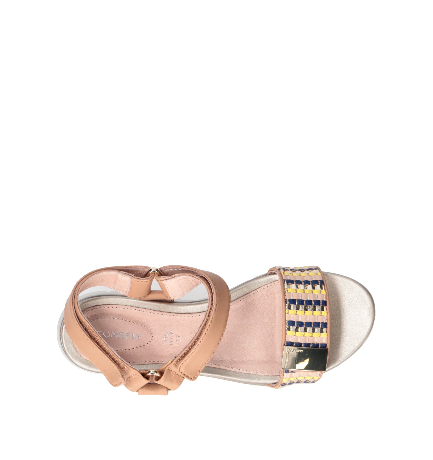 STONEFLY Sandalo donna marrone in pelle