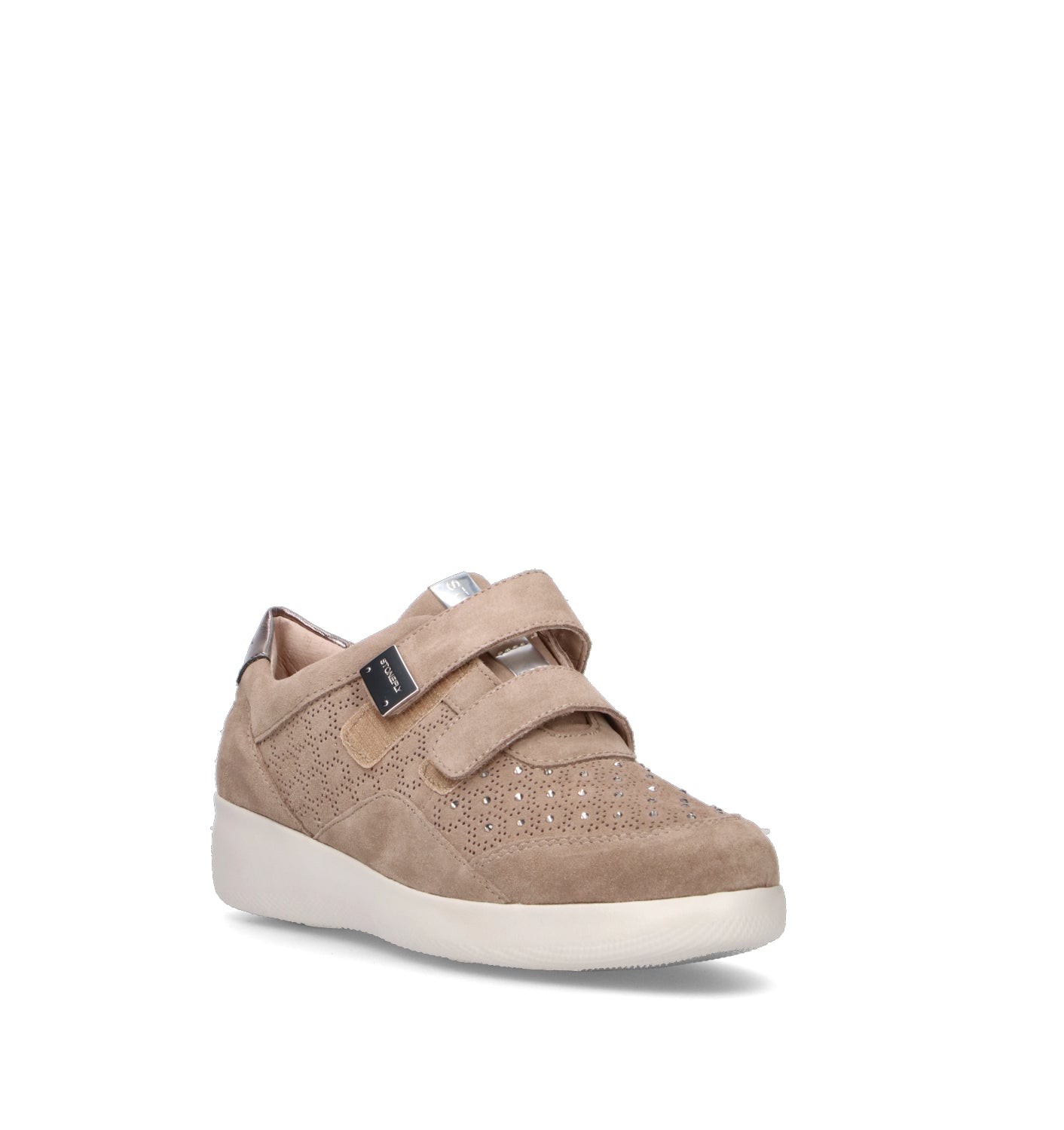 STONEFLY Sneaker donna taupe in suede