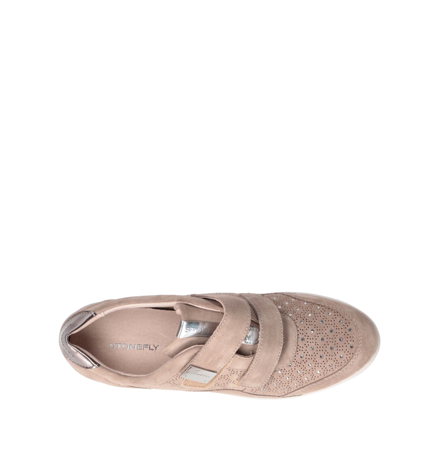 STONEFLY Sneaker donna taupe in suede
