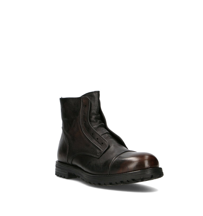 PAWELK'S Polacco uomo marrone in pelle