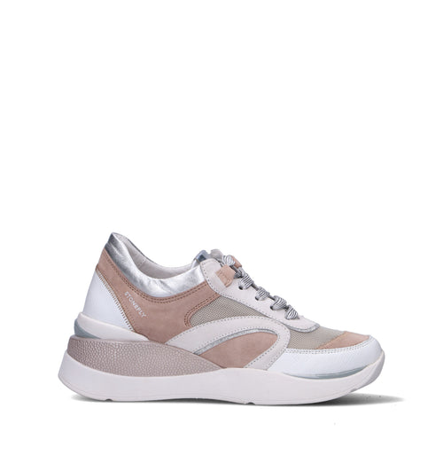 STONEFLY Sneaker donna bianca/rosa