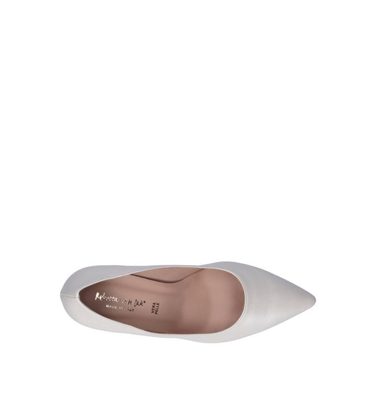 REBECCA VAN DIK Décolleté donna bianco