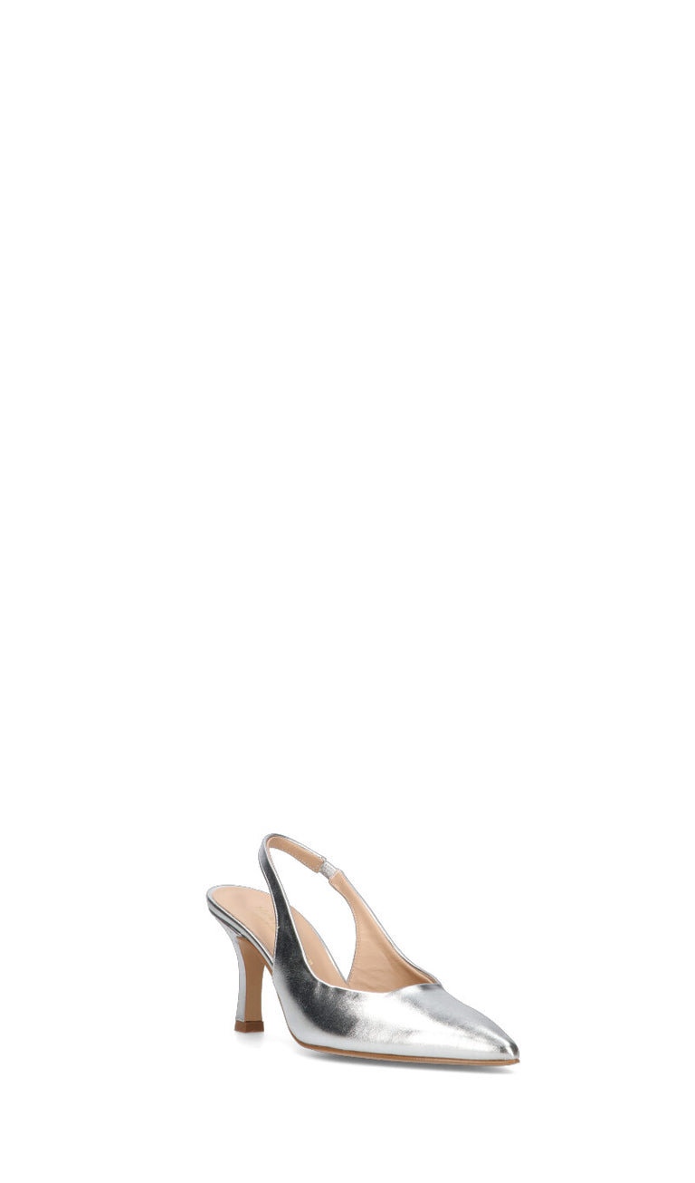 REBECCA VAN DIK Slingback donna argento