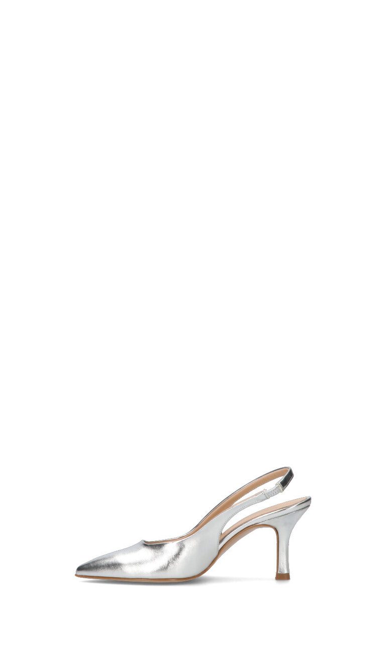 REBECCA VAN DIK Slingback donna argento