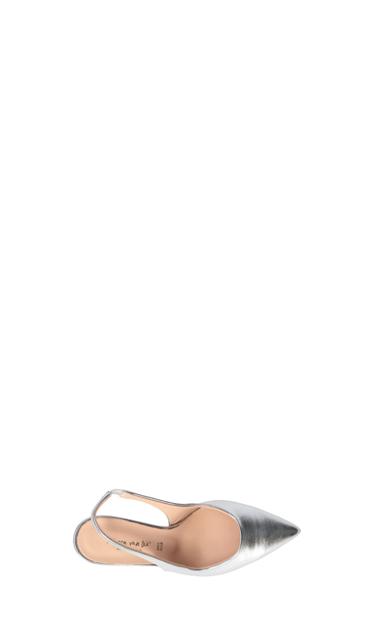 REBECCA VAN DIK Slingback donna argento