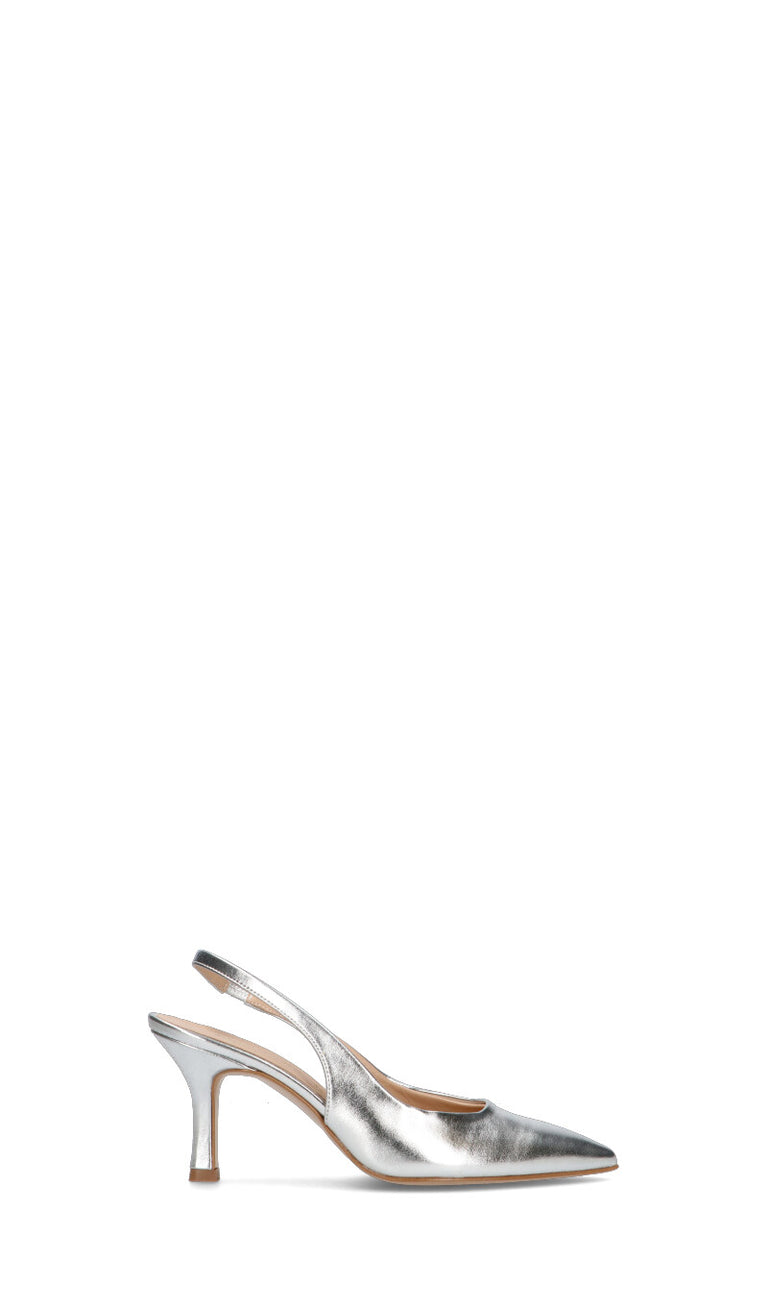 REBECCA VAN DIK Slingback donna argento