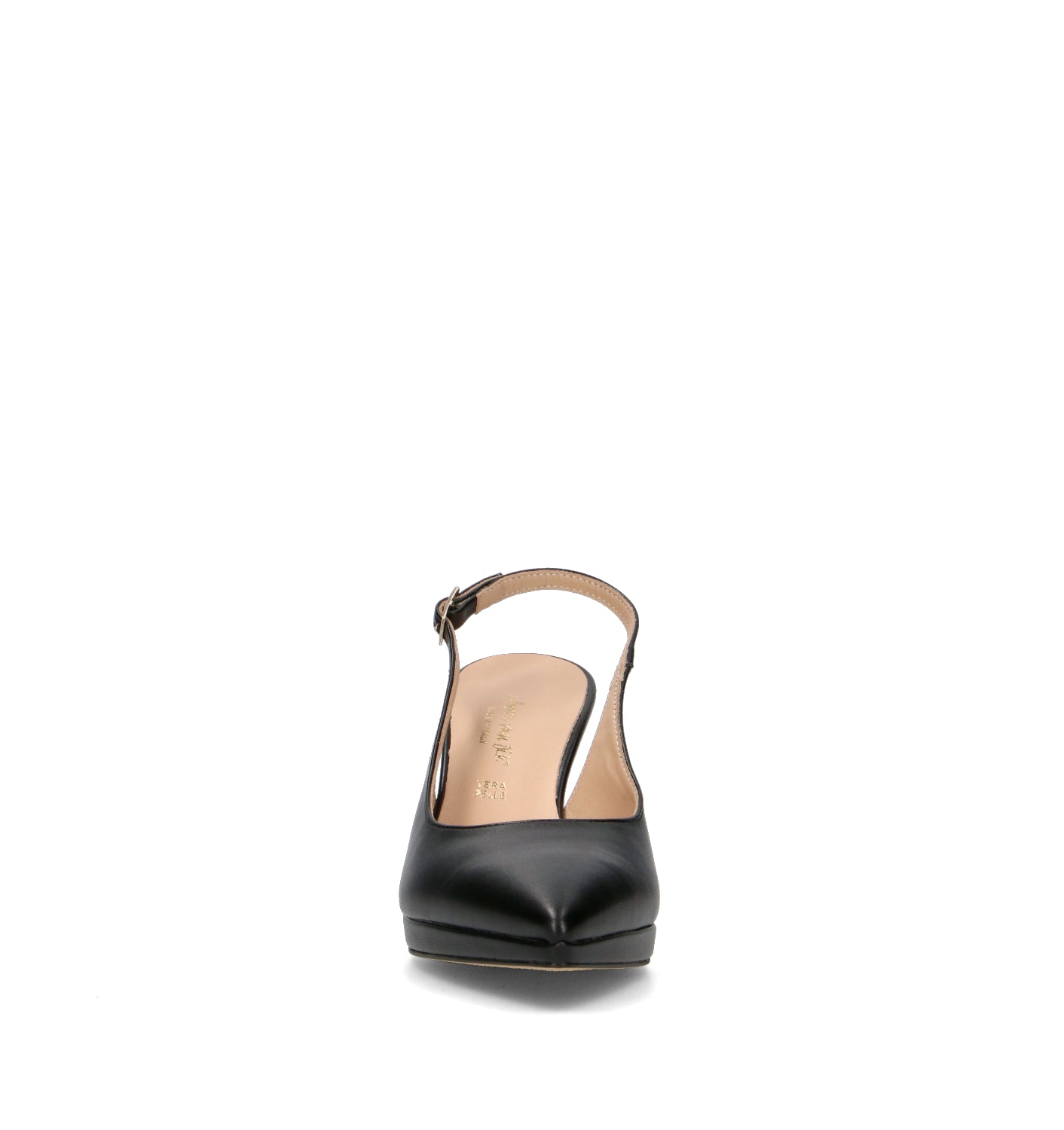 REBECCA VAN DIK Slingback donna nera