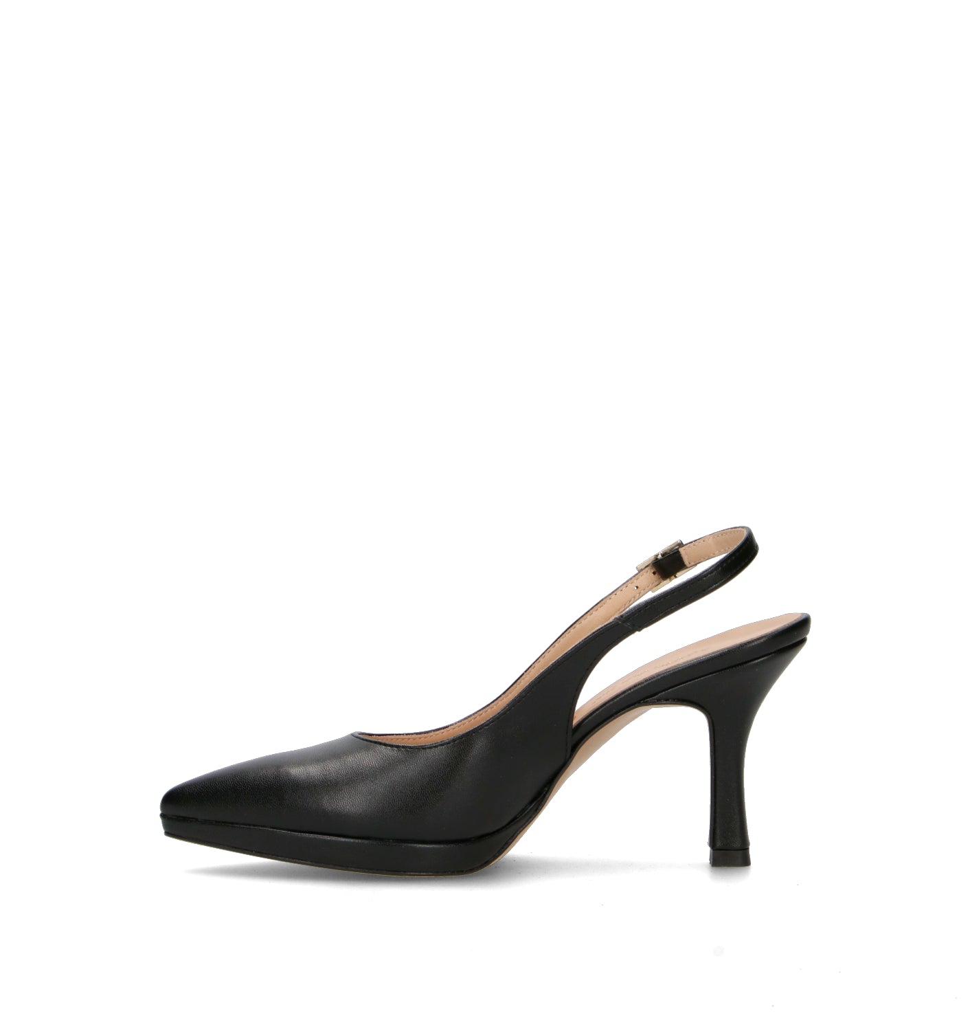 REBECCA VAN DIK Slingback donna nera
