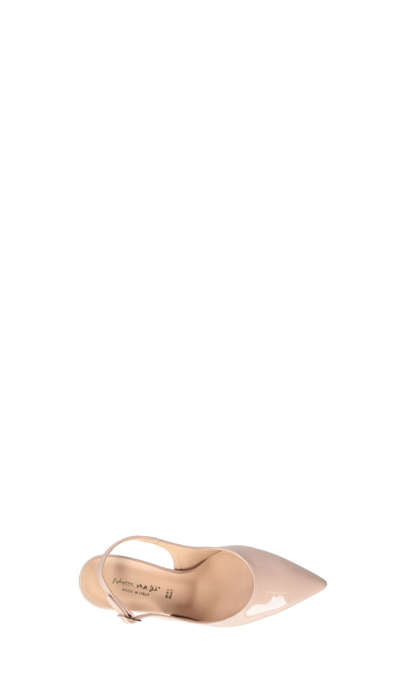 REBECCA VAN DIK Slingback donna nude