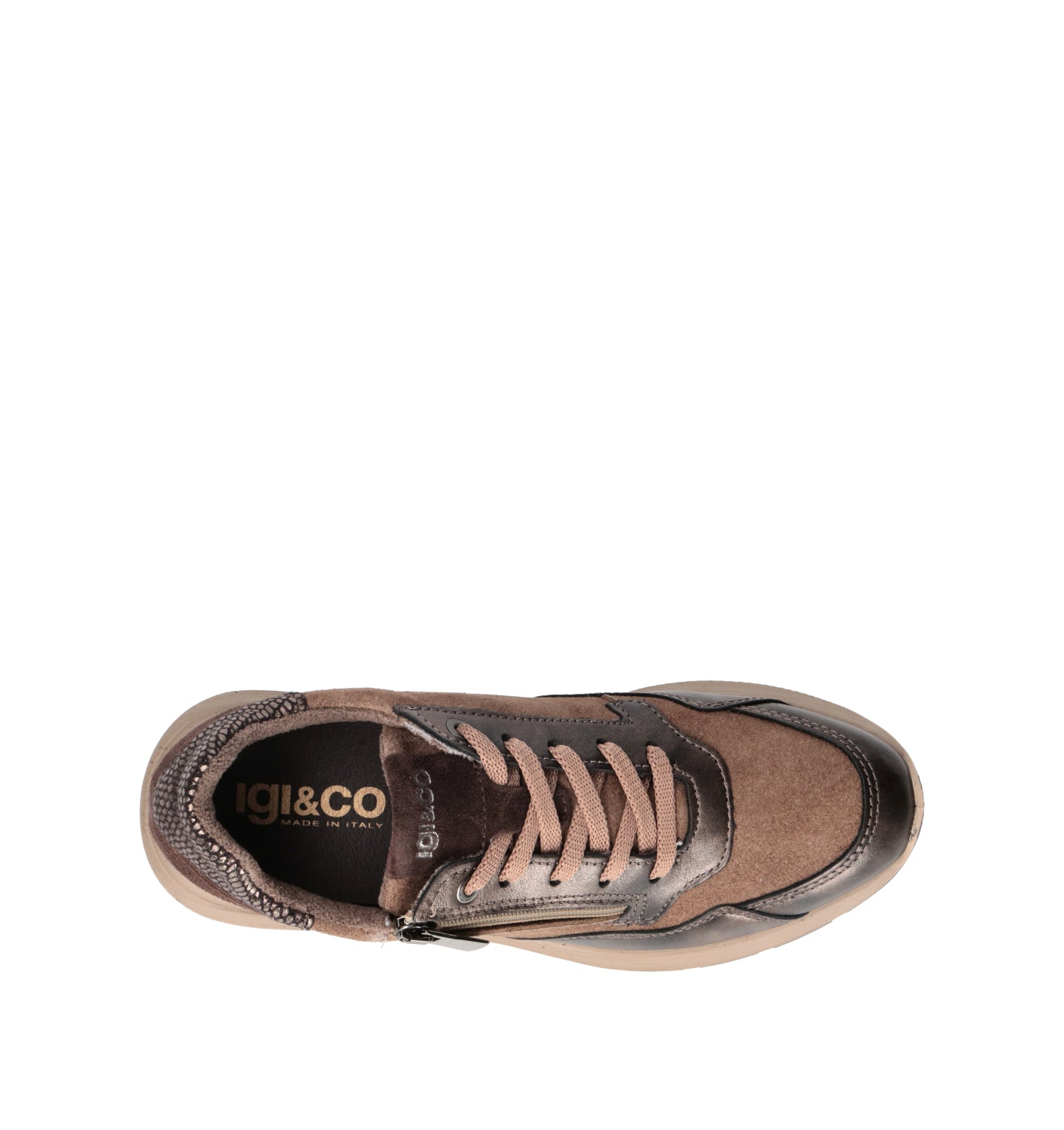IGI&CO Sneaker donna taupe